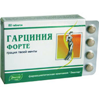 Гарциния-Форте, таб. №80 по 0,23 г блистер